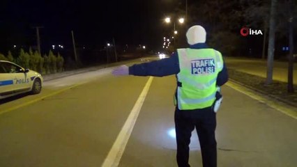 Uygulama Noktasından Drift Atarak Kaçan Alkollü Sürücü Yakalandı