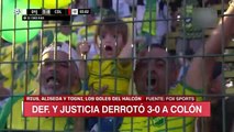 Defensa 3-0 Colón - superliga -Fecha 15