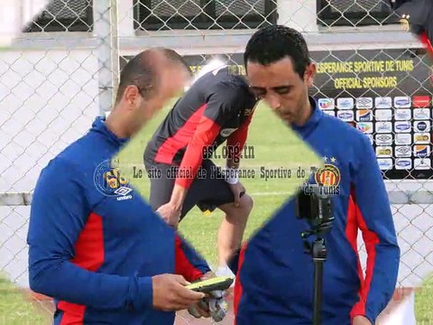 صور من الحصة التدريبية لهذا المساء Espérance Sportive de Tunis entrainement 2018 #01