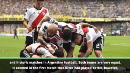 River against Boca very even ... but it should be in Argentina - Cappa