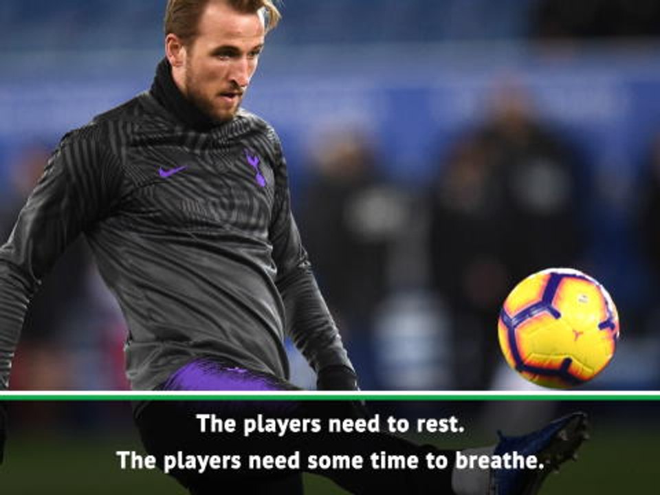 I trust all the Tottenham players - Pochettino on resting Kane