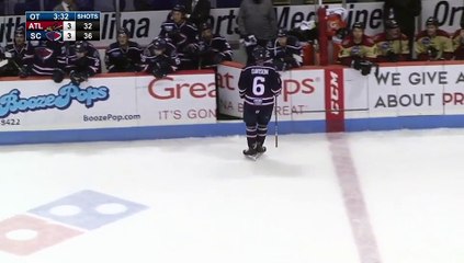 ECHL Atlanta Gladiators 3 at South Carolina Stingrays 4
