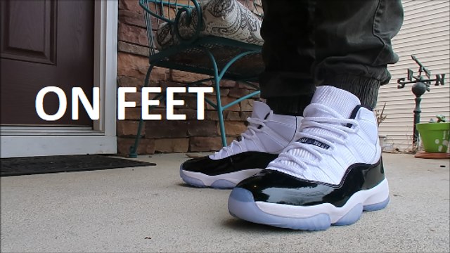 AIR JORDAN 11 CONCORD 2018 RETRO SNEAKER REVIEW UNBOXING + ON FEET - video  Dailymotion