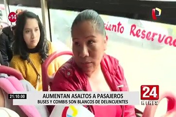 A poco de la navidad, aumentan asaltos a unidades de transporte público