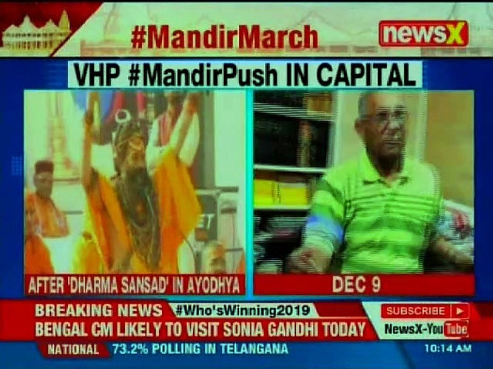 VHP's mega push for Temple; Mandir March for Ram or votes?