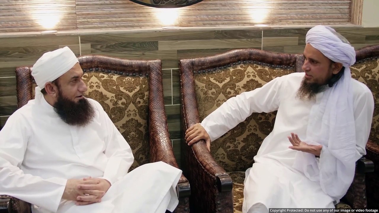 moulana Tariq Jameel sahab meet moulana Tariq masood