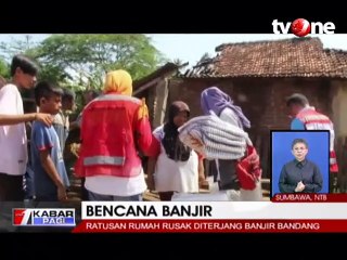 Banjir Bandang di Sumbawa Rusak Ratusan Rumah Warga