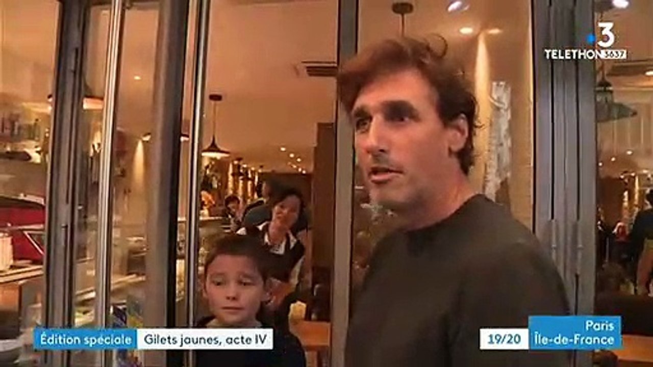 Gilets jaunes  -  Chevaux, véhicules blindés: Les images marquantes de la manifestation du samedi 8 décembre à Paris