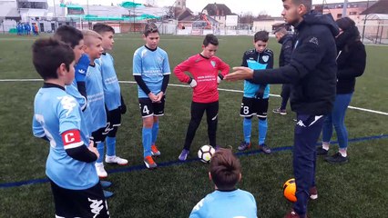 U13 A / CONSIGNES D'AVANT MATCH CONTRE VAL DE NORGE A (08/12)