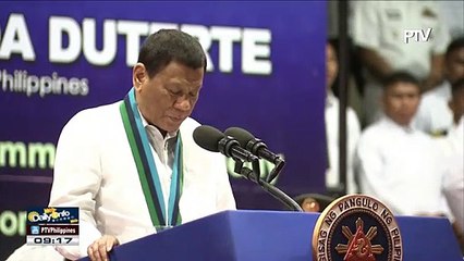 Pres. #Duterte, pinangunahan ang 'change of command sa AFP'