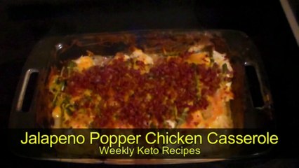 Jalapeno popper casserole Weekly Keto Recipes