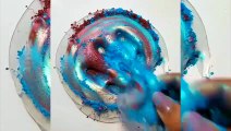 Satisfying Slime ASMR - Slime Pigments Mixing !!#8