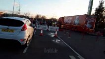 Coca a cola Christmas truck! Free drink