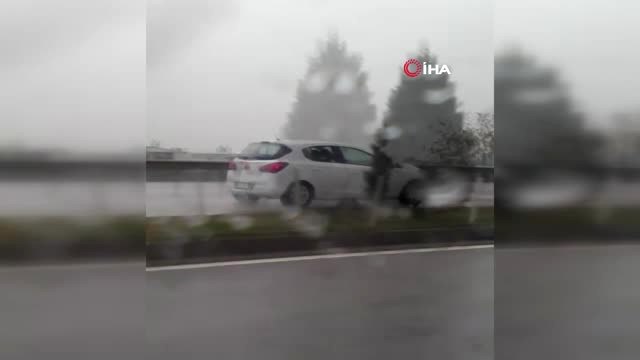 Manisa'da Akıllara Durgunluk Veren Görüntü