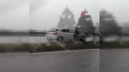 Manisa'da Akıllara Durgunluk Veren Görüntü