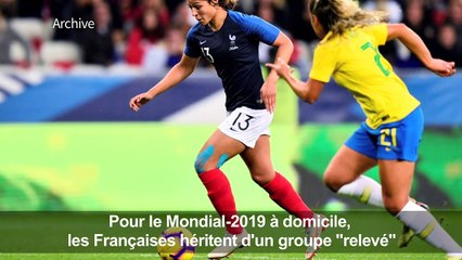 Mondial-2019: les Bleues au sein d'un groupe "relevé"