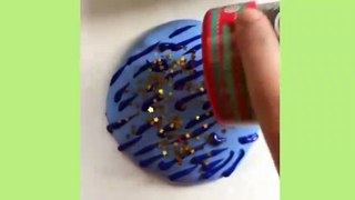 Slime Coloring - Satisfying Slime ASMR Video #86!