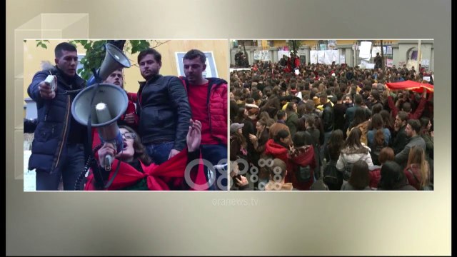 Ora News - Studentja: Nuk synojmë rrëzimin e qeverisë, por përmbushjen e kërkesave