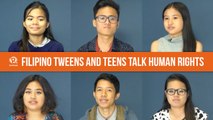Filipino tweens and teens talk human rights