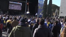 Así vibra la fan zone de Boca Juniors en Madrid