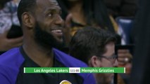LeBron and Kuzma inspire Lakers to easy win at Grizzlies