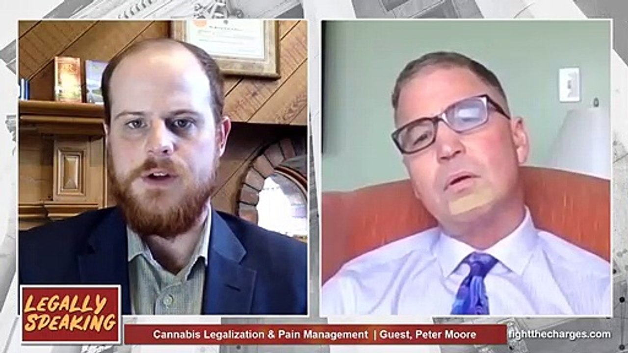 Legally Speaking S1Ep6 - Cannabis Legalization & Pain Management