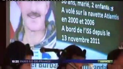 Contact ARISS avec le lycée Descartes, réalisation F6KRK