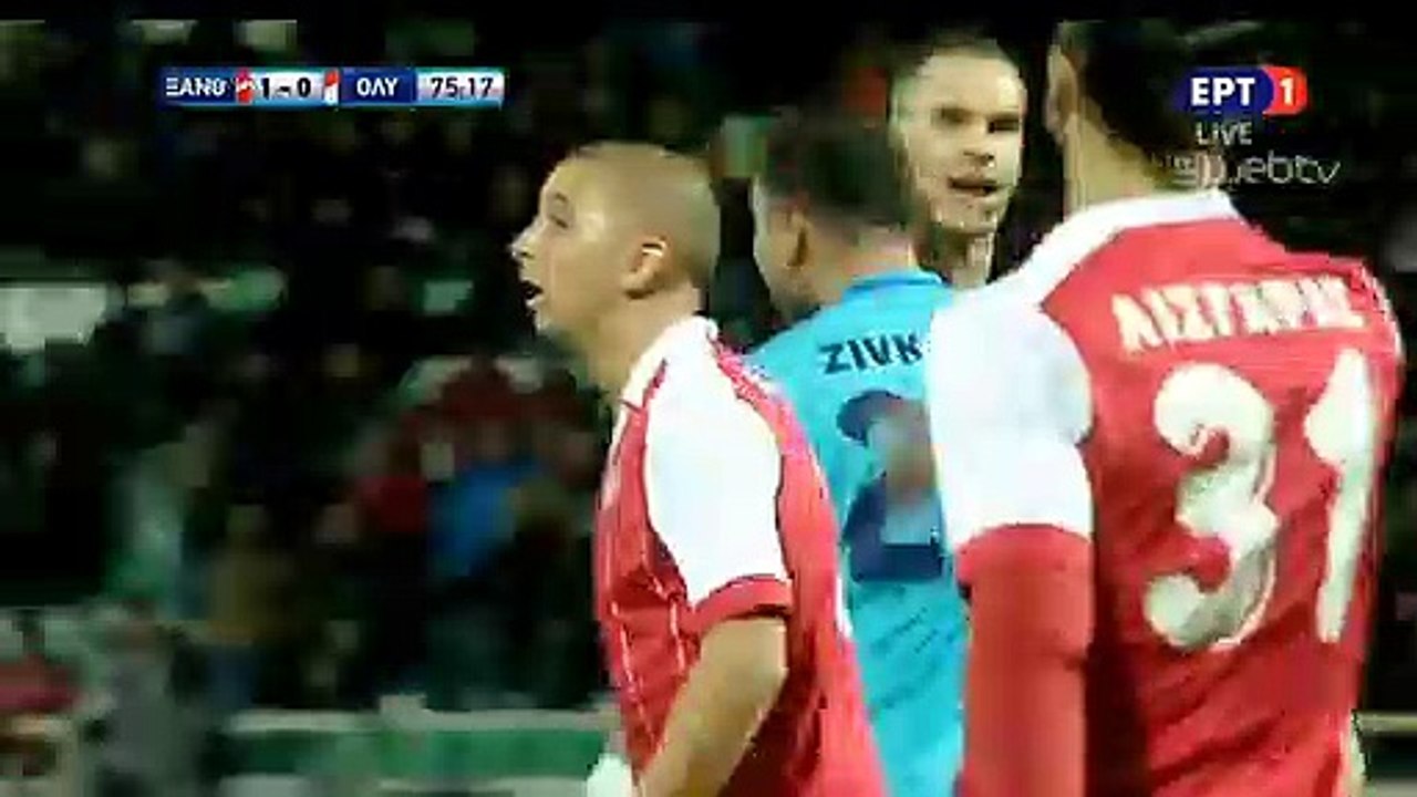 Vukovic      Amazing  Goal   (1:1)  Xanthi FC vs Olympiakos Piraeus