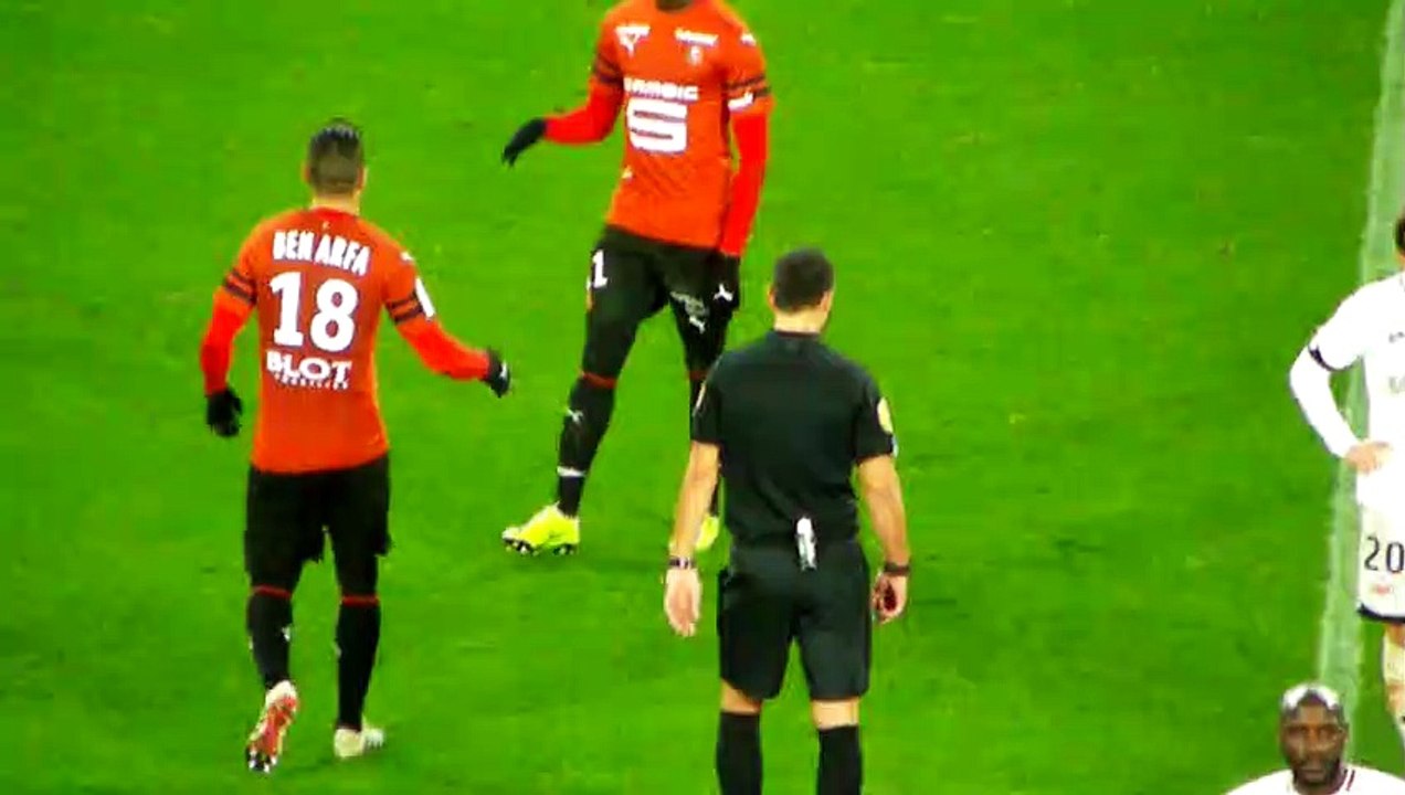 08/12/18 : SRFC-DFCO : changement Ben Arfa / Siebatcheu (90')