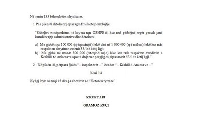 Qeveria ka gati paketen antishpifje