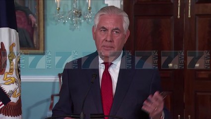 VIJON «LUFTA» E TRUMP ME TILLERSON, PRESIDENTI I PERGJIGJET ASHPER  - News, Lajme - Kanali 7