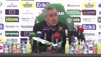 Spor Bursaspor - Antalyaspor Maçının Ardından