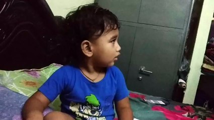 Heartful laugh by 1year kid