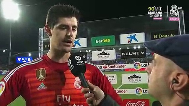 Courtois: Tenemos que vencer en estos campos para ganar La Liga