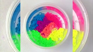 Satisfying Paint Noodles video - Satisfying Slime ASMR !