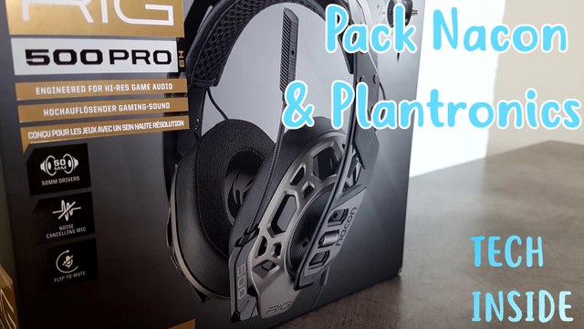 Nacon Pro Controller 2 & Plantronics Rig 500 Pro - Tech Inside