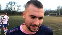 D2 (10ème journée) – Guillaume PONCET réagit après la défaite de l’AS RHODANIENNE au CHAZAY FC