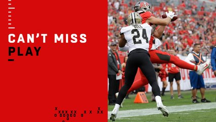 Can't-Miss Play: Brate beats tight coverage for twisting TD catch