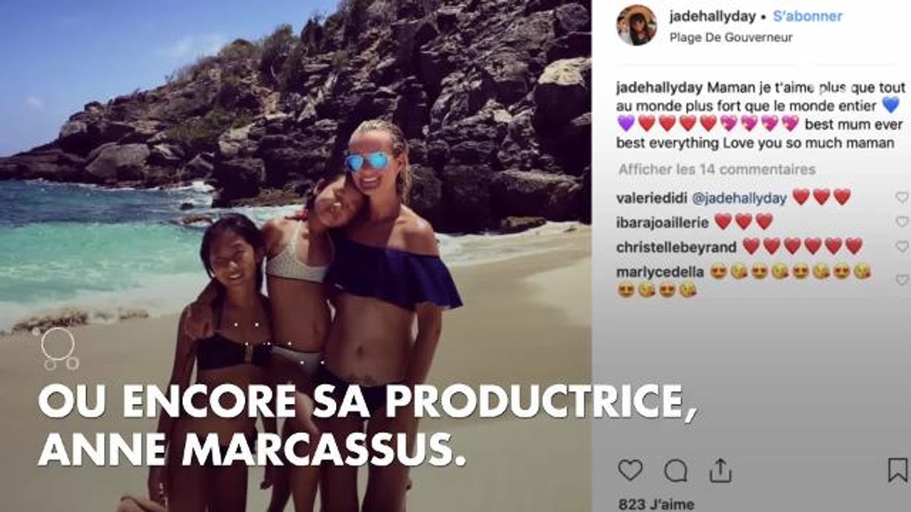 PHOTO. Jade Hallyday prend la pose avec sa "meilleure amie" pendant ses vacances à Saint-Barth