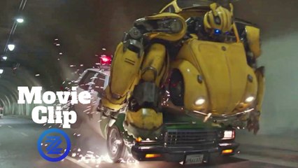 Bumblebee Movie Clip - Police Chase (2018) Hailee Steinfeld Action Movie HD