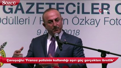 Bakan Çavuşoğlu’ndan Fransa açıklaması