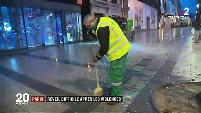 Manifestations : réveil difficile après les violences à Paris