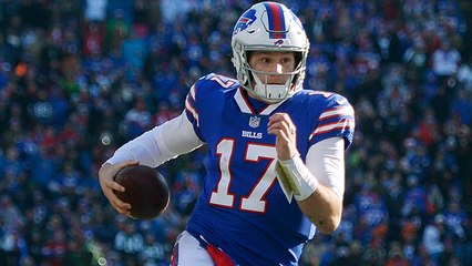 Josh Allen turns would-be sack into 21-yard scramble