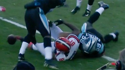 Panthers pounce on Kuechly's forced fumble