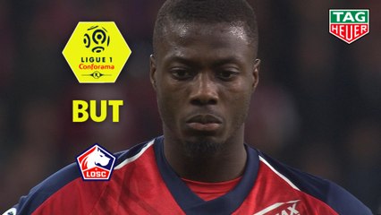 But Nicolas PEPE (90ème +6 pen) / LOSC - Stade de Reims - (1-1) - (LOSC-REIMS) / 2018-19