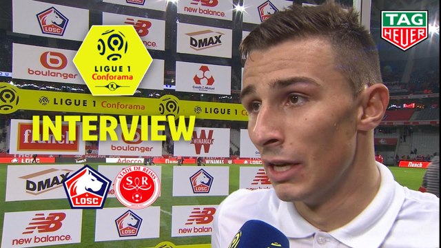 Interview de fin de match : LOSC - Stade de Reims (1-1) - Résumé - (LOSC-REIMS) / 2018-19