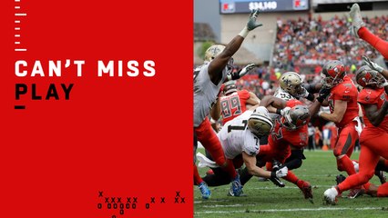 Can't-Miss Play: Taysom Hill loops around Bucs' punt team for blocked punt