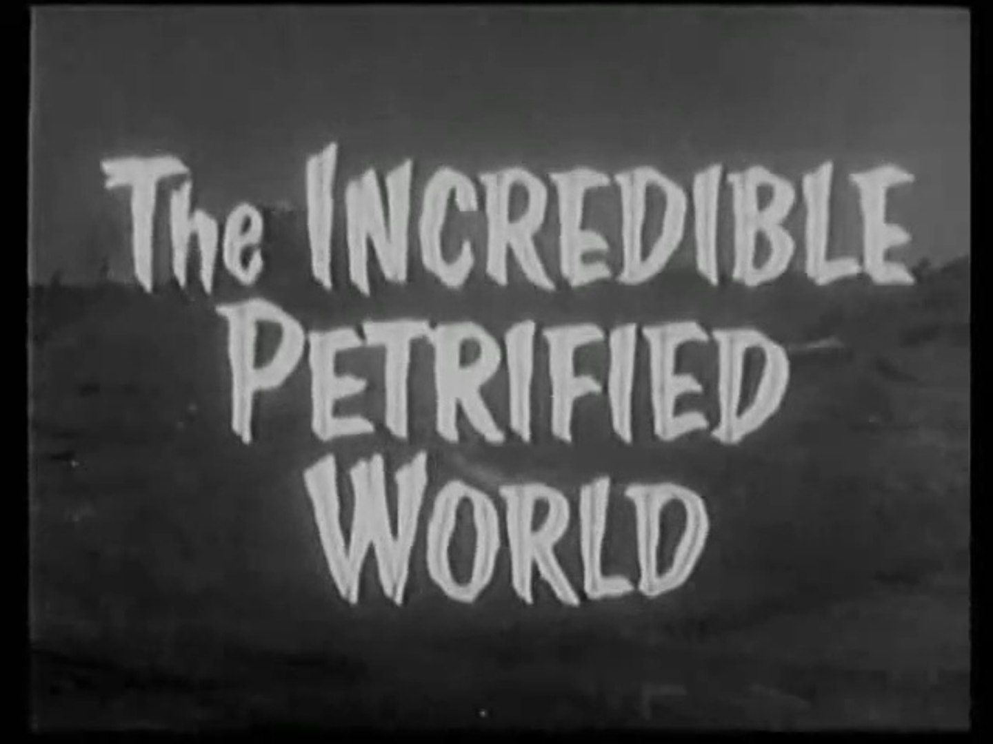 The Incredible Petrified World (1960) Retro Sci-fi movie