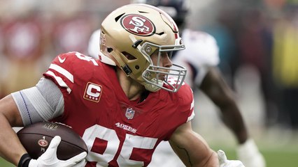 George Kittle refuses to go down on 52-yard gain