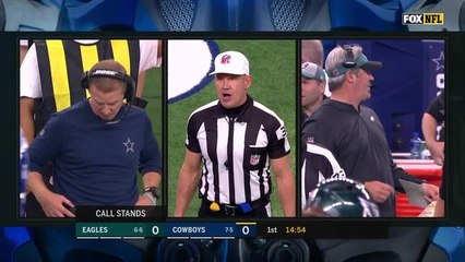 Cowboys maintain possession on controversial opening kickoff